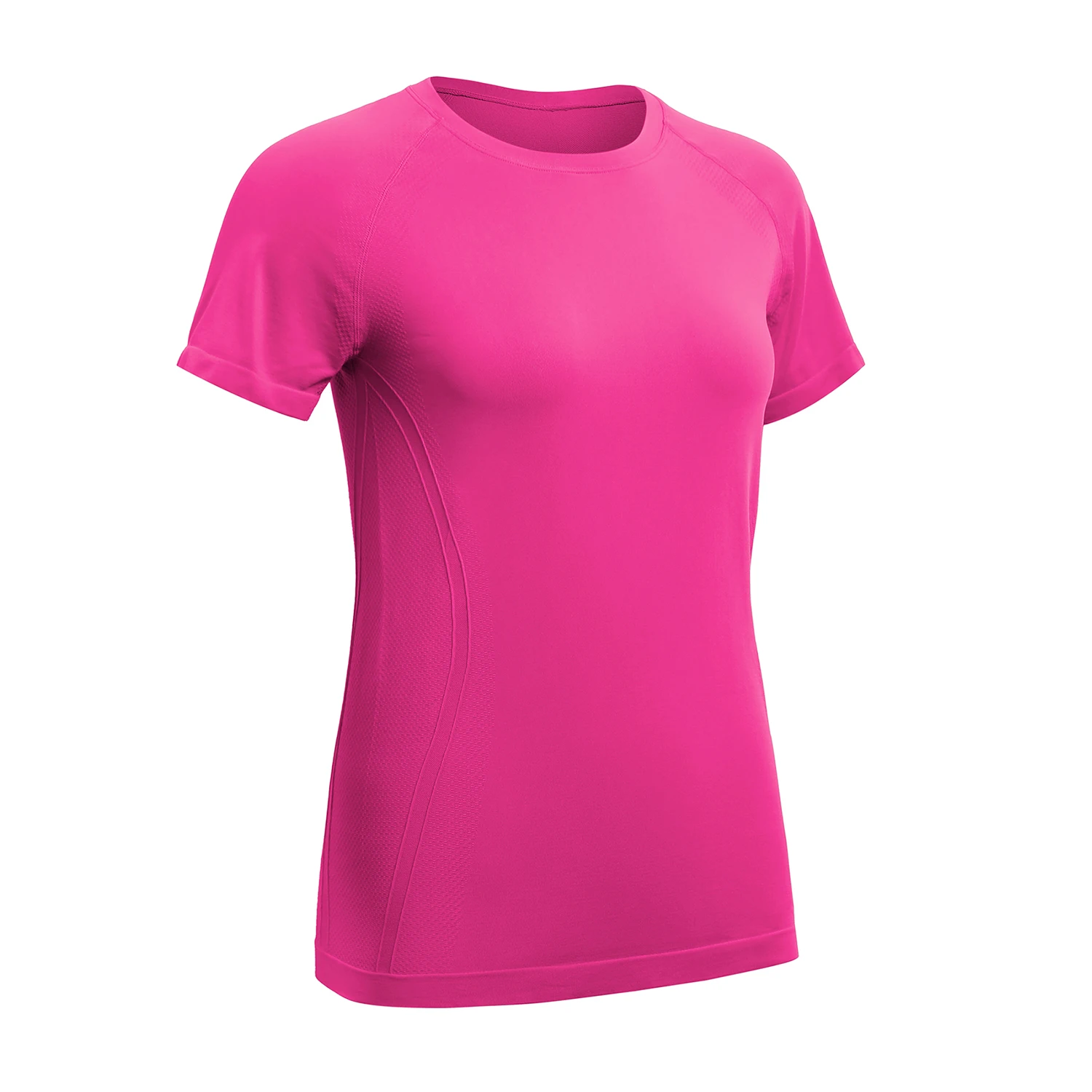 CRZ YOGA Seamless Workout Tops for Women Short Sleeve Athletic Tees Breathable Gym Running Yoga Tshirts Shirts