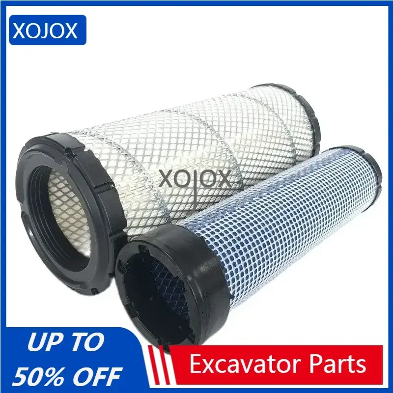 XOJOX For Hitachi EX60-2 EX60-3 EX70 70-3 5 Excavator Accessories Air Filter Air Filter Element Filter High Quality Accessories