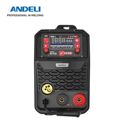 ANDELI 220 V MIG-Schweißgerät 4 in 1 200 A IGBT-Inverter Halbautomatisches Schweißen MIG LIFT WIG MMA Aluminiumschweißgerät Gas/gaslos