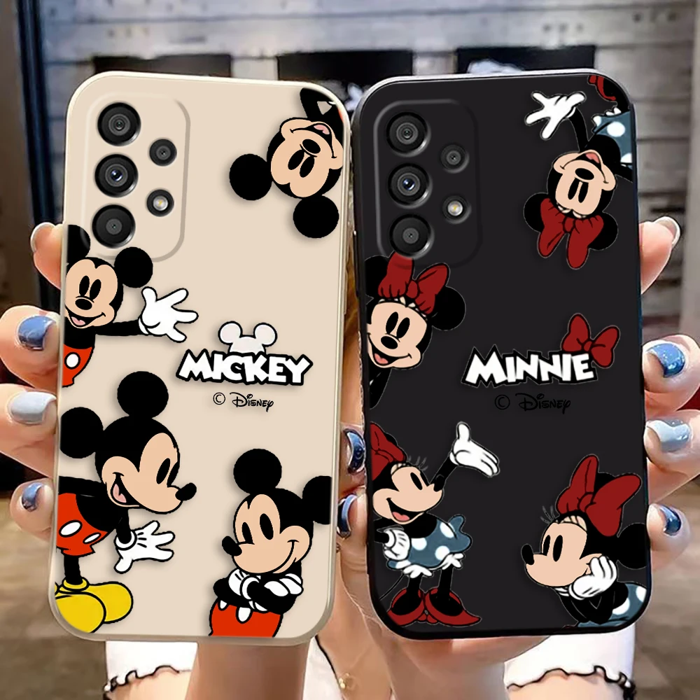 

Disney Mouse Mickey Minnie Case For Samsung Galaxy M33 M53 NOTE 20 10 8 A02S A03 A03S A04 A04E A05S A06 A12 A13 A14 A15 Case