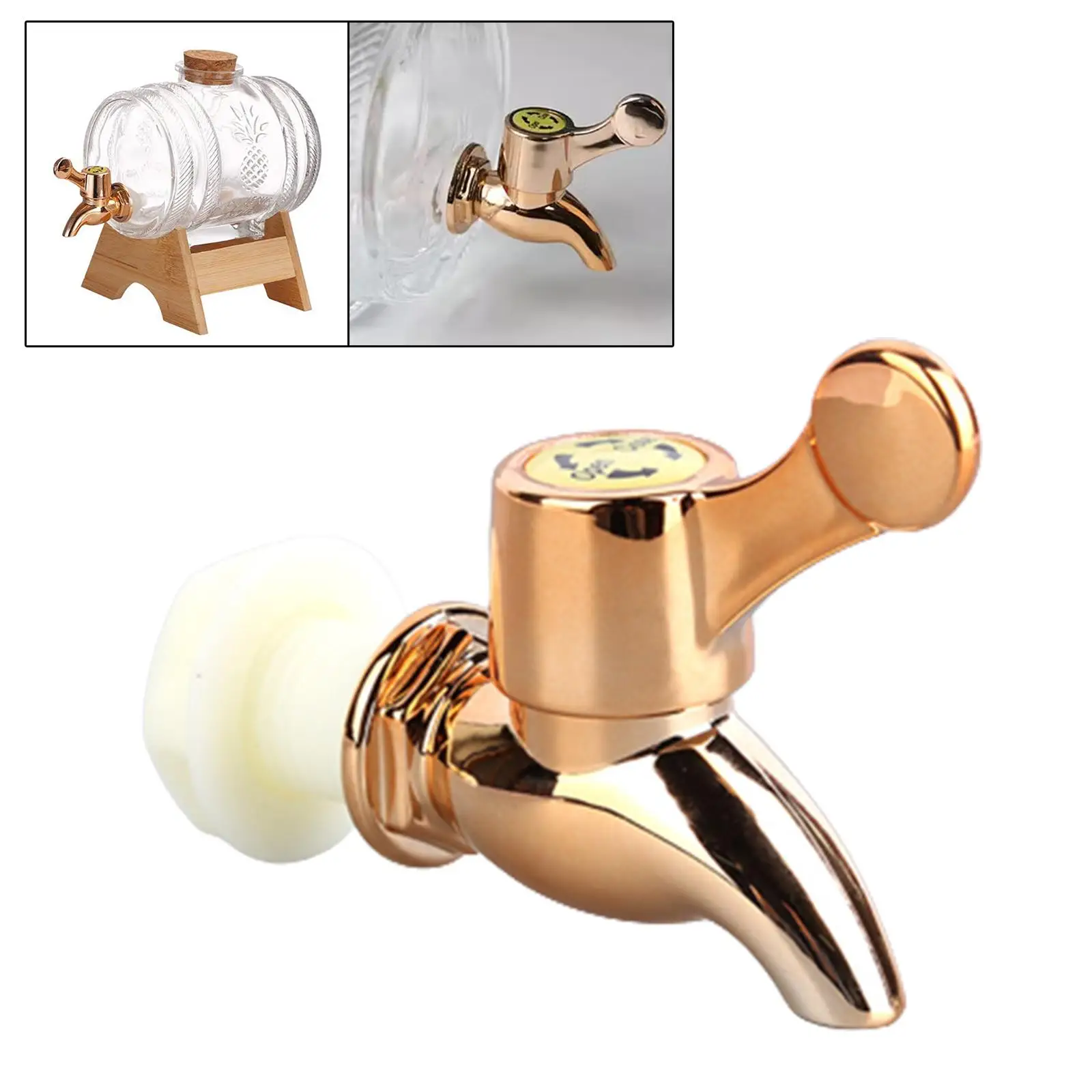 ABS Beverage Dispenser Tap Replacement Faucet for Drink Dispenser Jug with Easy Open Close Design for Party