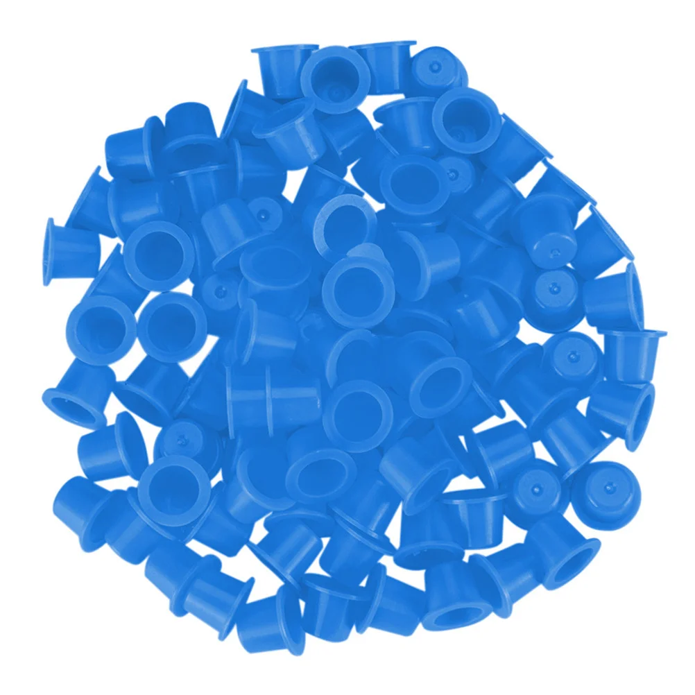 

500 шт. пигментные чашки, одноразовые контейнеры для чернил, набор принадлежностей для ресниц, профессиональное быстрое использование