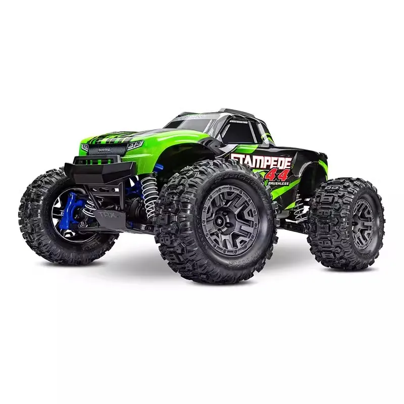 TRAXXAS new full-size simulation 1/10 Stampede remote control electric vehicle four-wheel drive brushless model # 67154-4