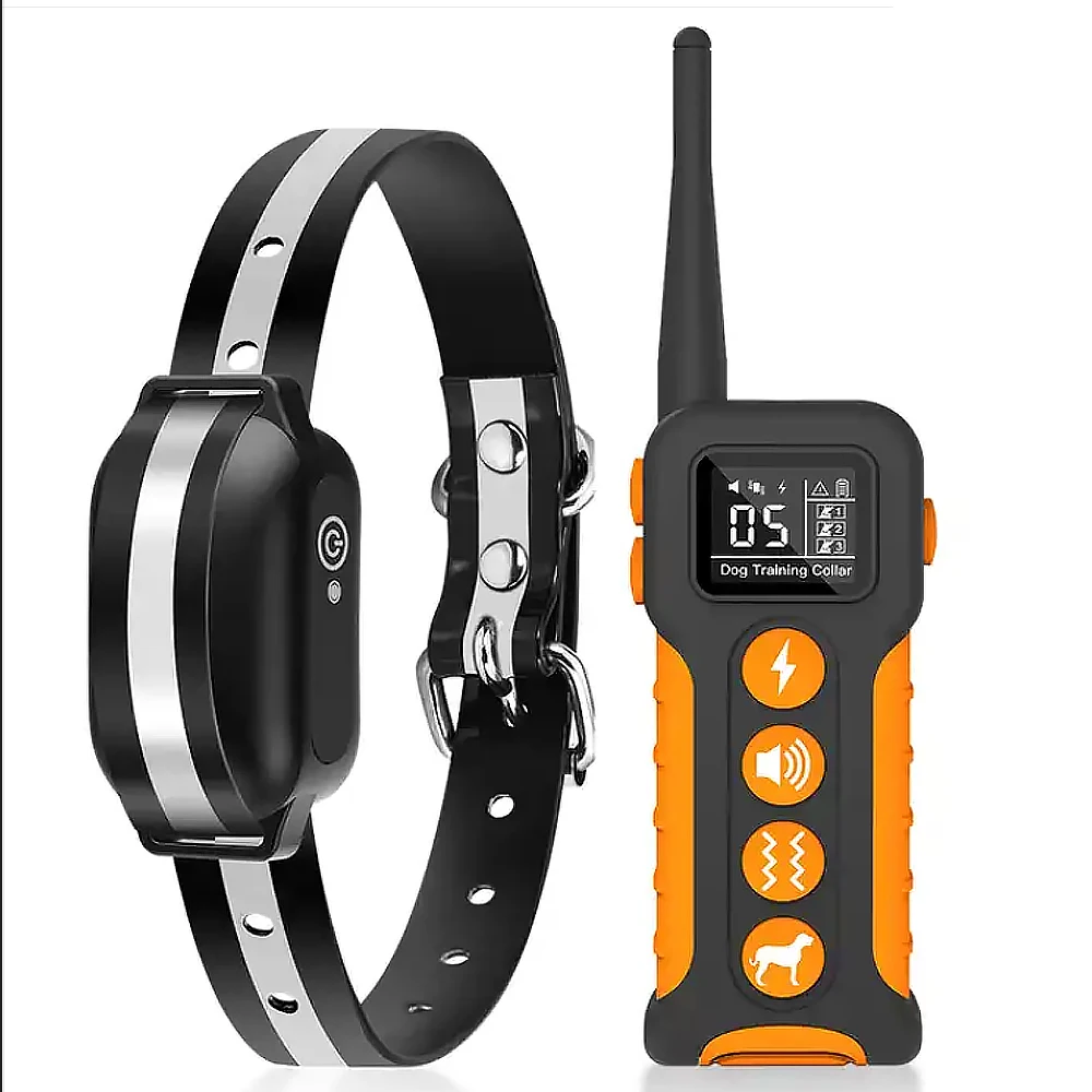 Dog Shock Collar,3300ft Electric Dog Training Collar with Remote for Large Medium Small Dogs,IPX7 Waterproof Rechargeable