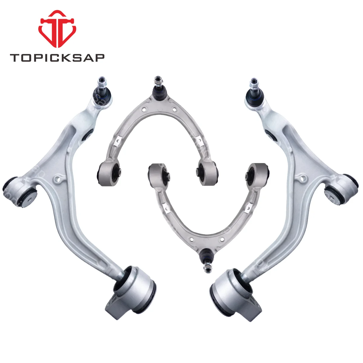 

TOPICKSAP Front Lower Upper Control Arm 4pcs Kits for Porsche Panamera 971 Sport Turismo 2017 2018 2019 2020 2021 971407151H