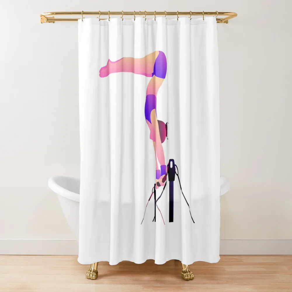 

Gymnastics for woman Shower Curtain Anime Bathroom Cute Shower In The Bathroom Shower Bath Curtain