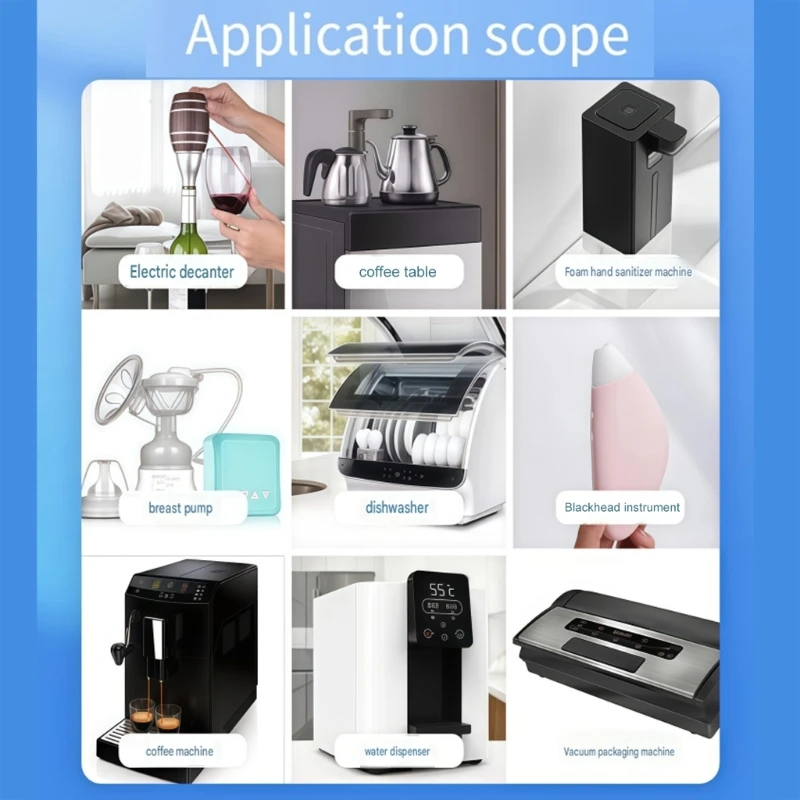 Diaphragm Transfer Assembly, Small Appliance Water Supply Part with 3 L/min Output and Mount Support Design Use high quality