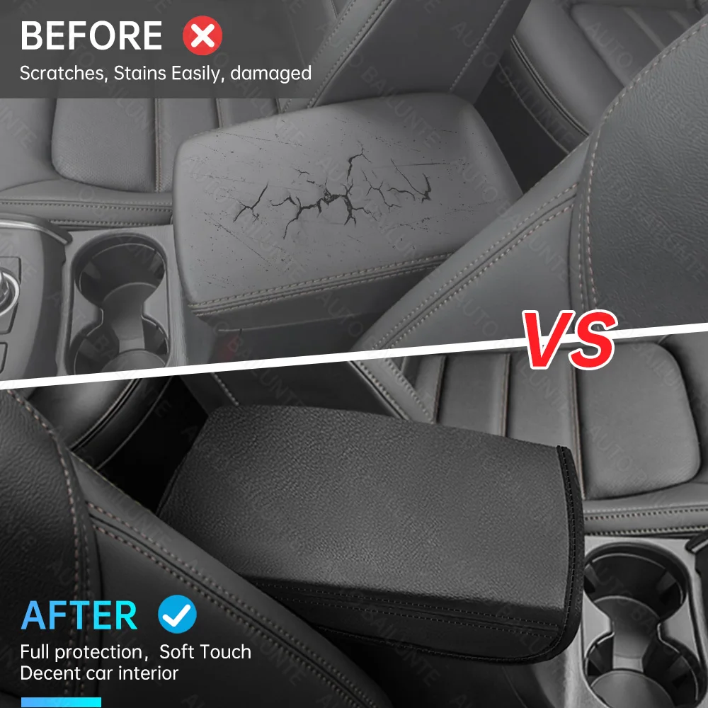 لمازدا CX-5 CX 5 KF 2017-2022 2023 مسند الذراع المركزي صندوق حماية بولي Leather غطاء مراتب مضاد للماء عالي الجودة الديكور الداخلي مازدا اكسسوارات #2