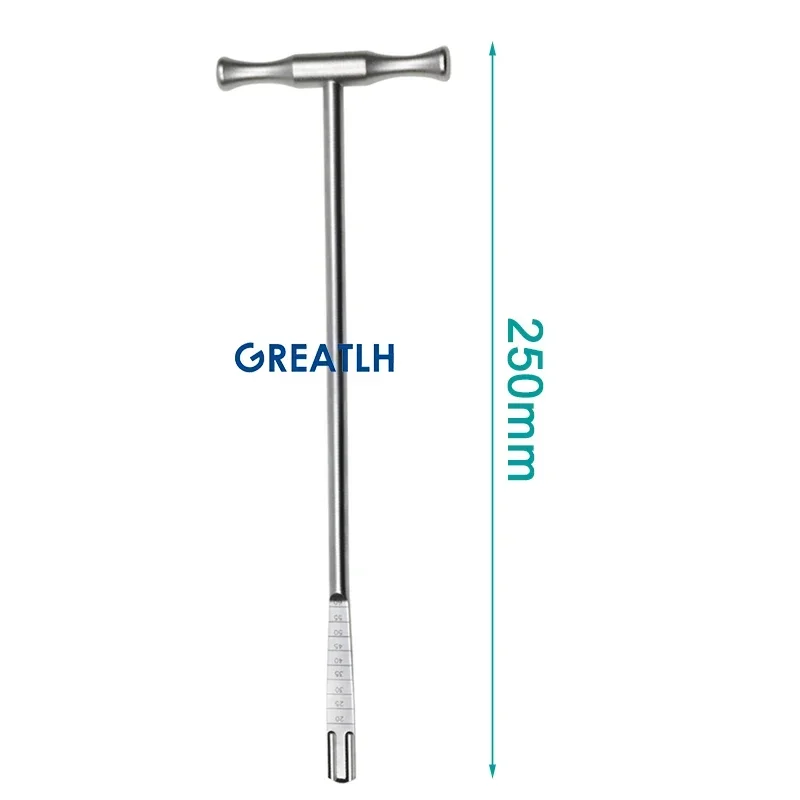 Vertebra Intervertebral Disc Reamer Round Head UBE Reamers Orthopedic Surgical Instrument pet