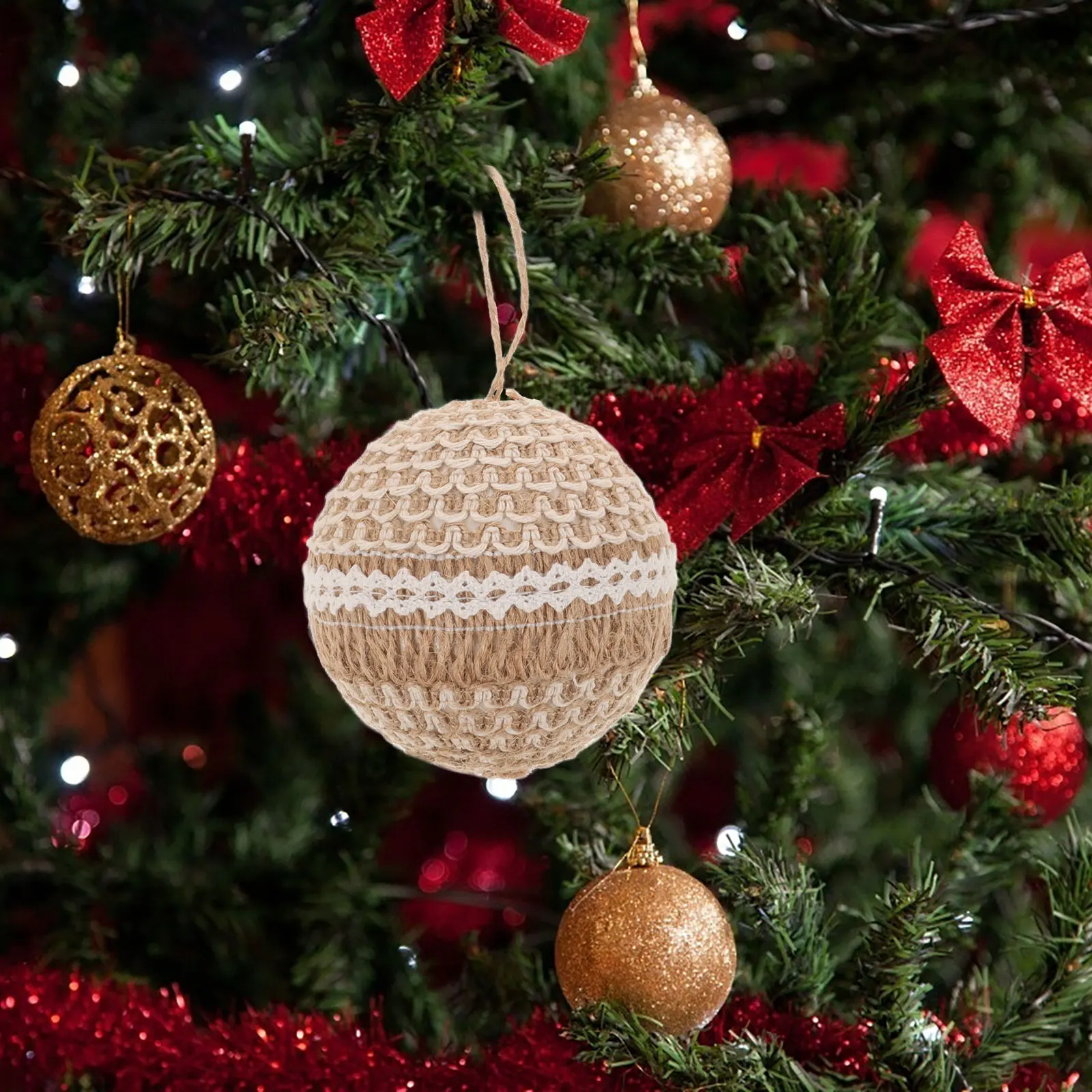 

3pcs Christmas Hanging Ornaments Set Xmas Tree Decorative Pendants Holiday Party Decorations For Home Window Wall Fireplace Xmas