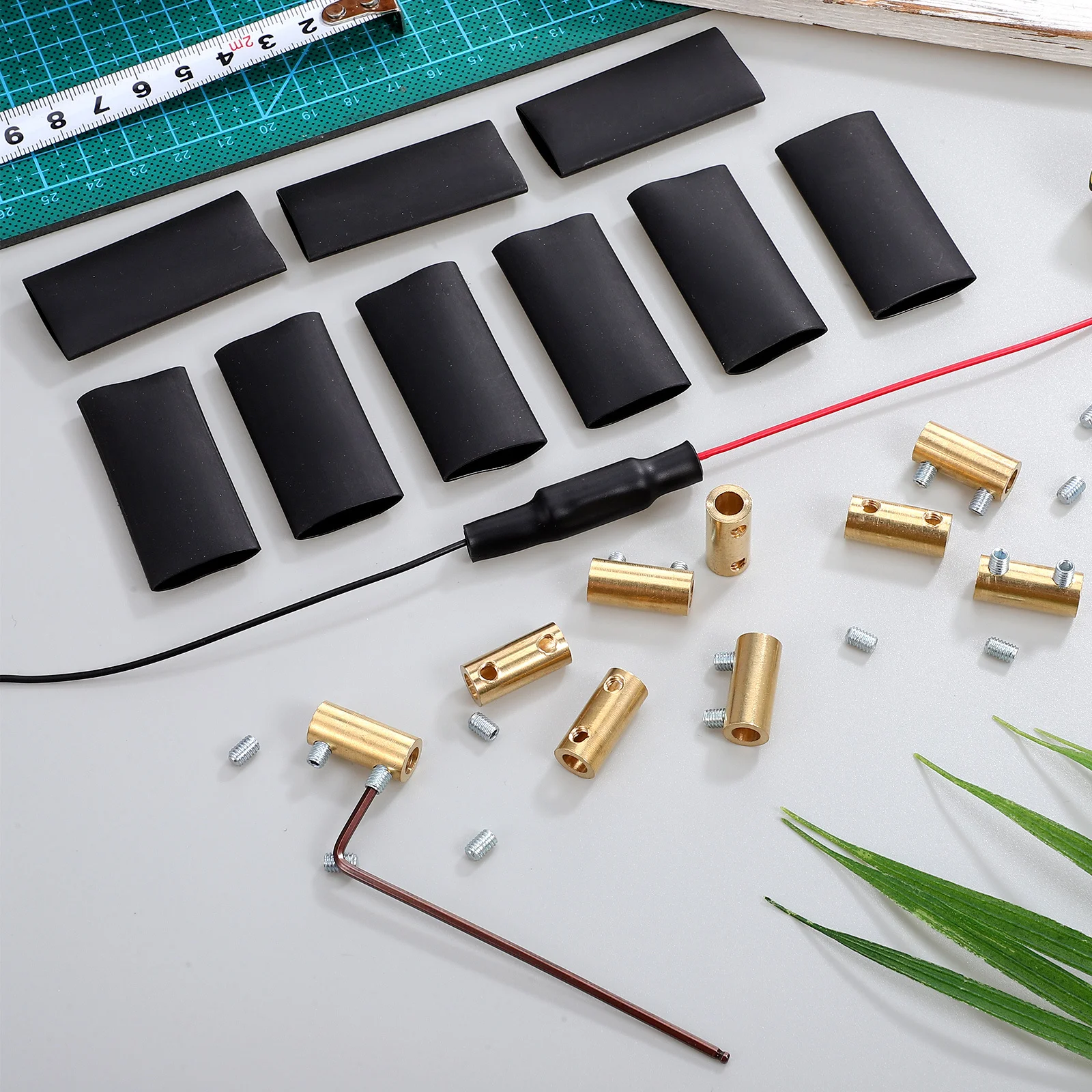 

1 set 1 Set Wire Terminal Connectors Electric Copper Circuit Terminals Quick Wiring Connector Kit For Household Industrial Use