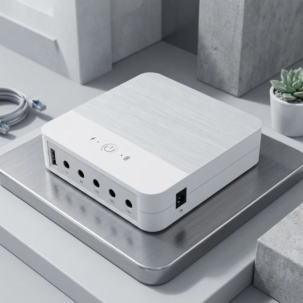 Travel Use -10 C To 40 C UPS Power Supply Intelligent Circuit UPS System Dual Device Power Flame-Retardant Casing