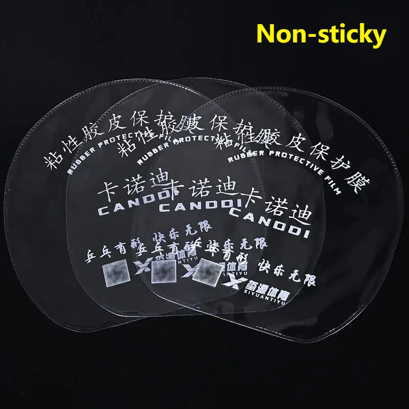 1/2/4/10PCS Table Tennis Racket Protective Film Non-sticky Transparent Table Tennis Rubber Protector Cover Accessories