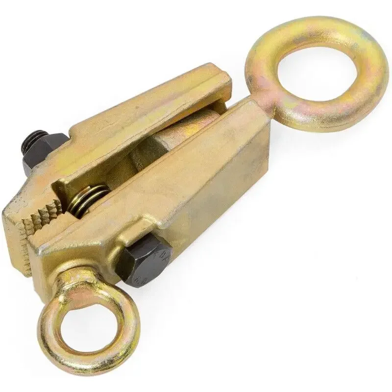 Universal Durable 5 Ton 2 Way Steel Auto Body Repair Tool Pull Clamp Frame Dent Puller Self-Tightening Gold RT-0013