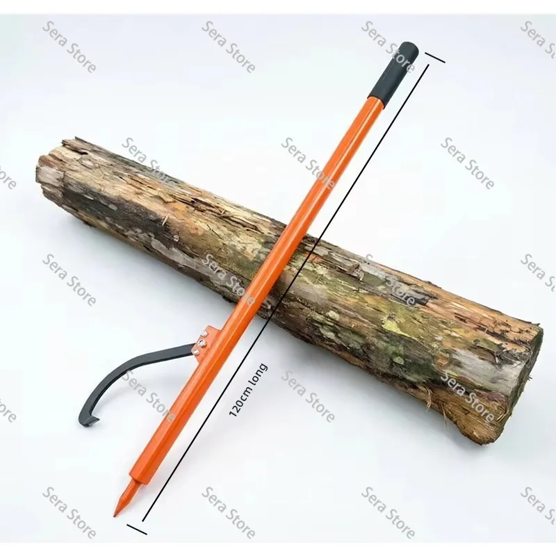 Heavy‑Duty Log Moving & Supporting Tool Log Roller Lifter Bracket for Outdoor Logging Firewood Processing