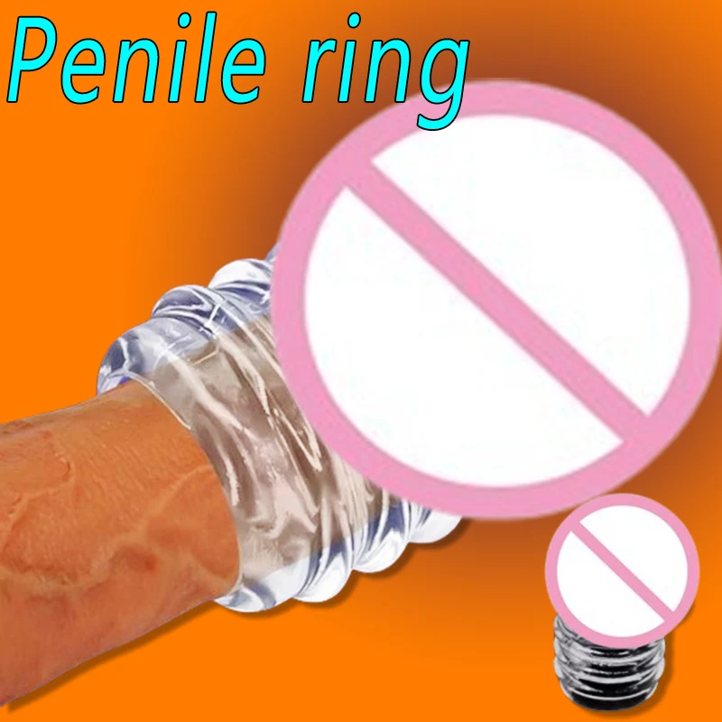 

Sleeve for Penis Ring Cock Ring Sex Toys G-Spot Vagina Clitoris Stimulator Delayed Ejaculation Cockring Adult For Man Couples