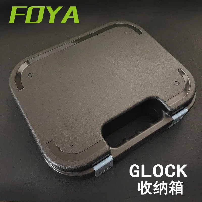 Glock tático Segurança Carrying Box, Mala Prevenção de Queda, estojo rígido, Caça Ferramenta, Estojo, G17G18G19 1911