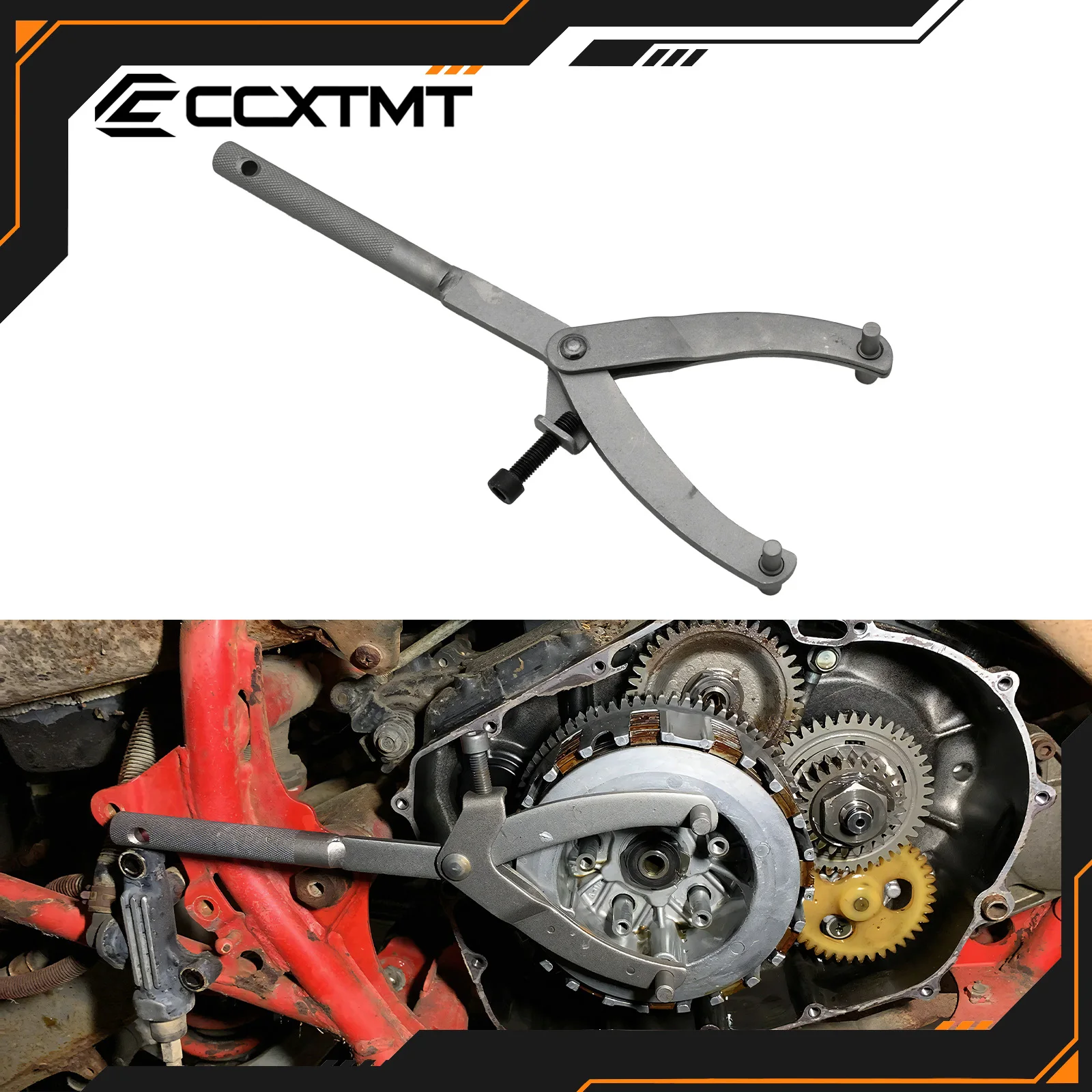 

Motorcycle Scooter ATV Universal Fan Clutch Remove Pulley Sprocket Holder Repair Tool For KTM Honda Yamaha Kasawaki Suzuki BWM