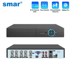 Smar 8CH 16CH 5M-N 5 in 1 Hybrid DVR Video Recorder for AHD Camera Analog Camera 5MP IP Camera P2P NVR CCTV System H.265 New