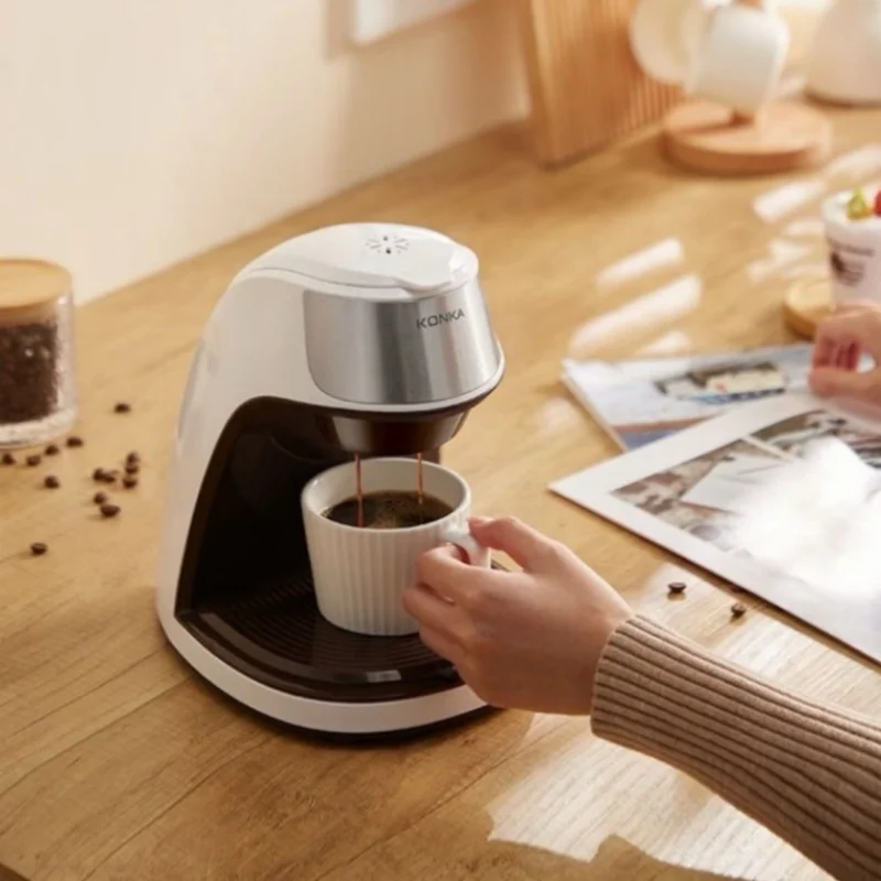 

Konka Coffee Machine Cross Border Home Fully Automatic Grinding Machine For Coffee Making Small Officerflower Tea Makean Easy-Tr