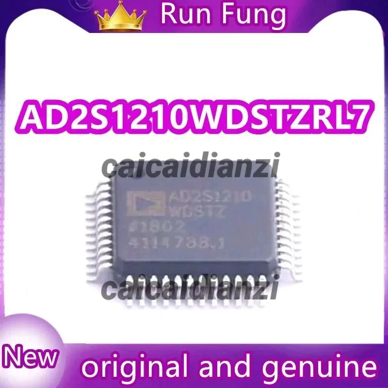 5Pcs/Lot  AD2S1210WDSTZRL7 AD2S1210 R/D Converter 10, 12, 14, 16 b Serial, Parallel 48-LQFP (7x7)  New Original