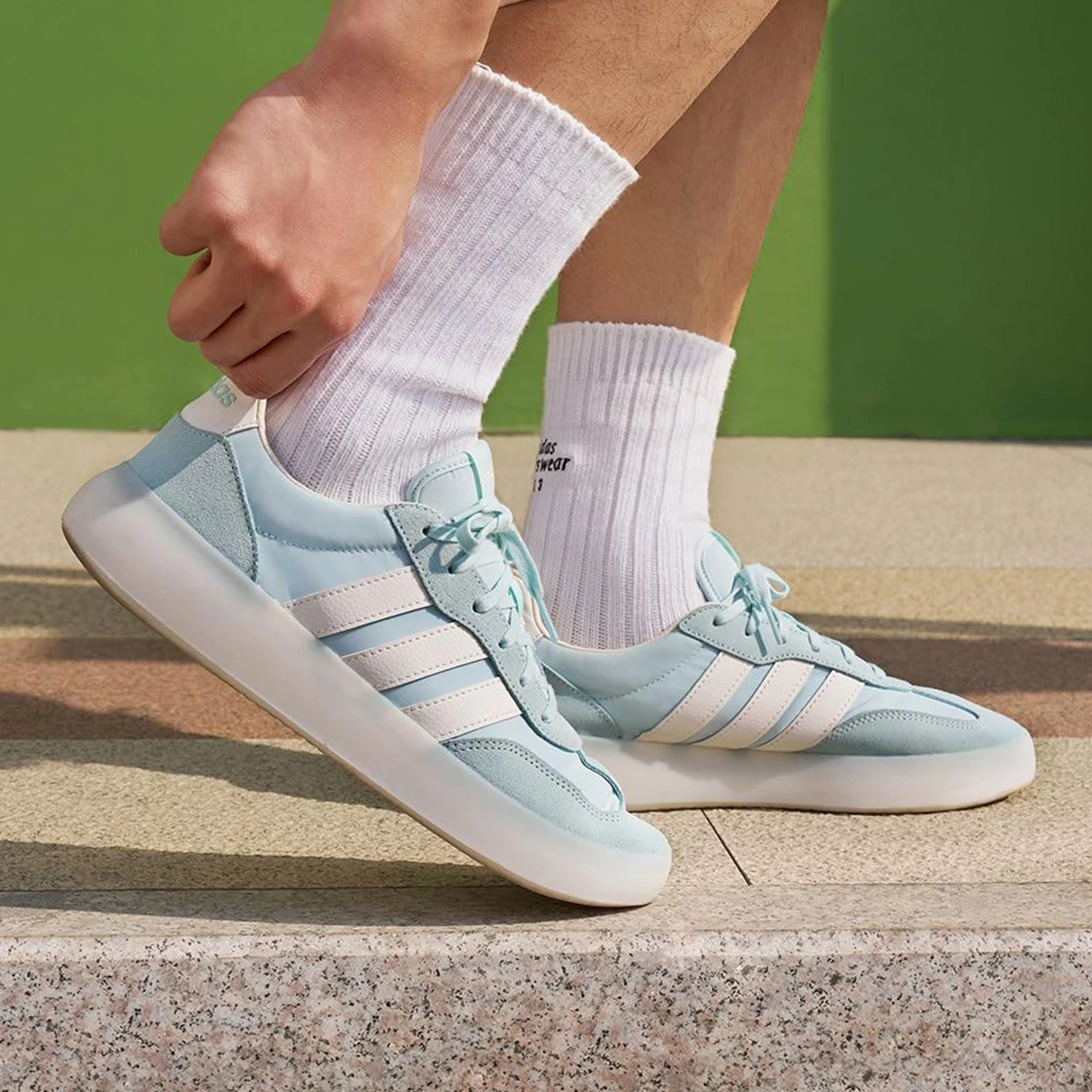 Adidas Authentic BARREDA DECODE Men's Women's Wear-Resistant Lightweight Sneakers JQ6674