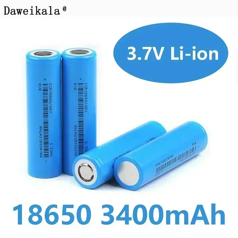 

100% Brand New Original 18650 5C3400 3000 2500 2000 1500mah Battery 3.7V Discharge 20A Special Rechargeable Power Battery