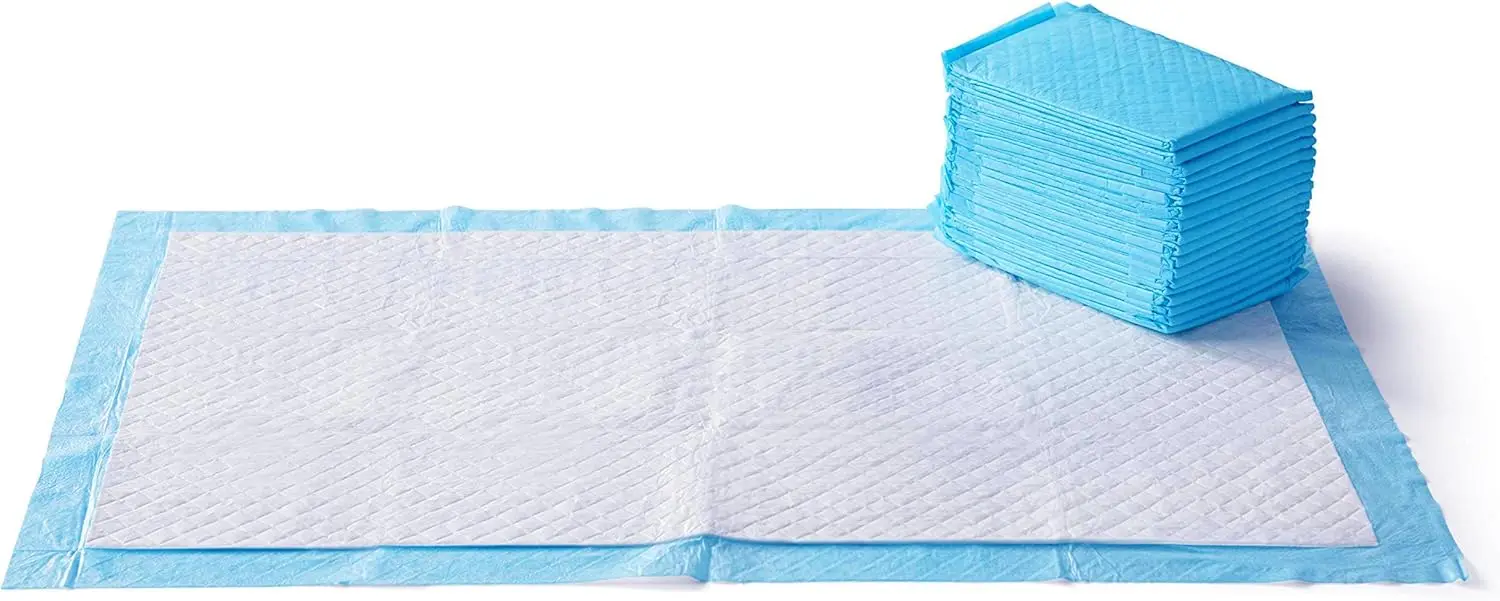 Heavy Duty Puppy Pee Pads Leak Proof 5 Layer Super Absorbent Quick Dry Giant Size 275 x 44 Inch 30 Count