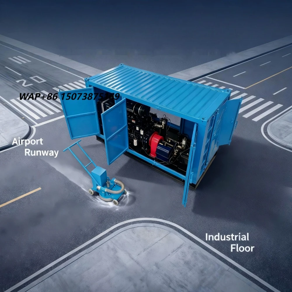 Mobile High Pressure Water Line Removal Machine Road Cleaning Equipment