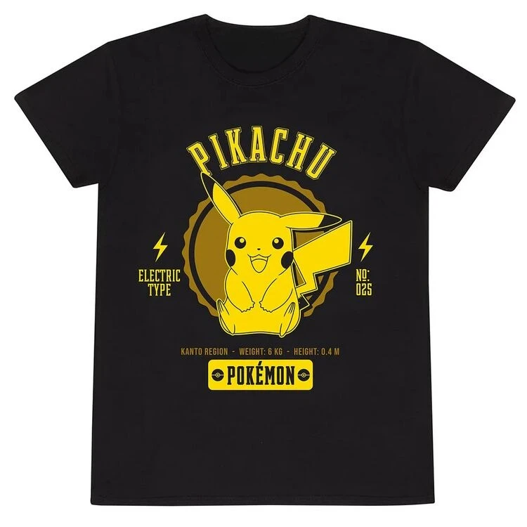 

Повседневная футболка Pokemon Collegiate Pokemon для мужчин и женщин, роскошный брендовый топ для детей