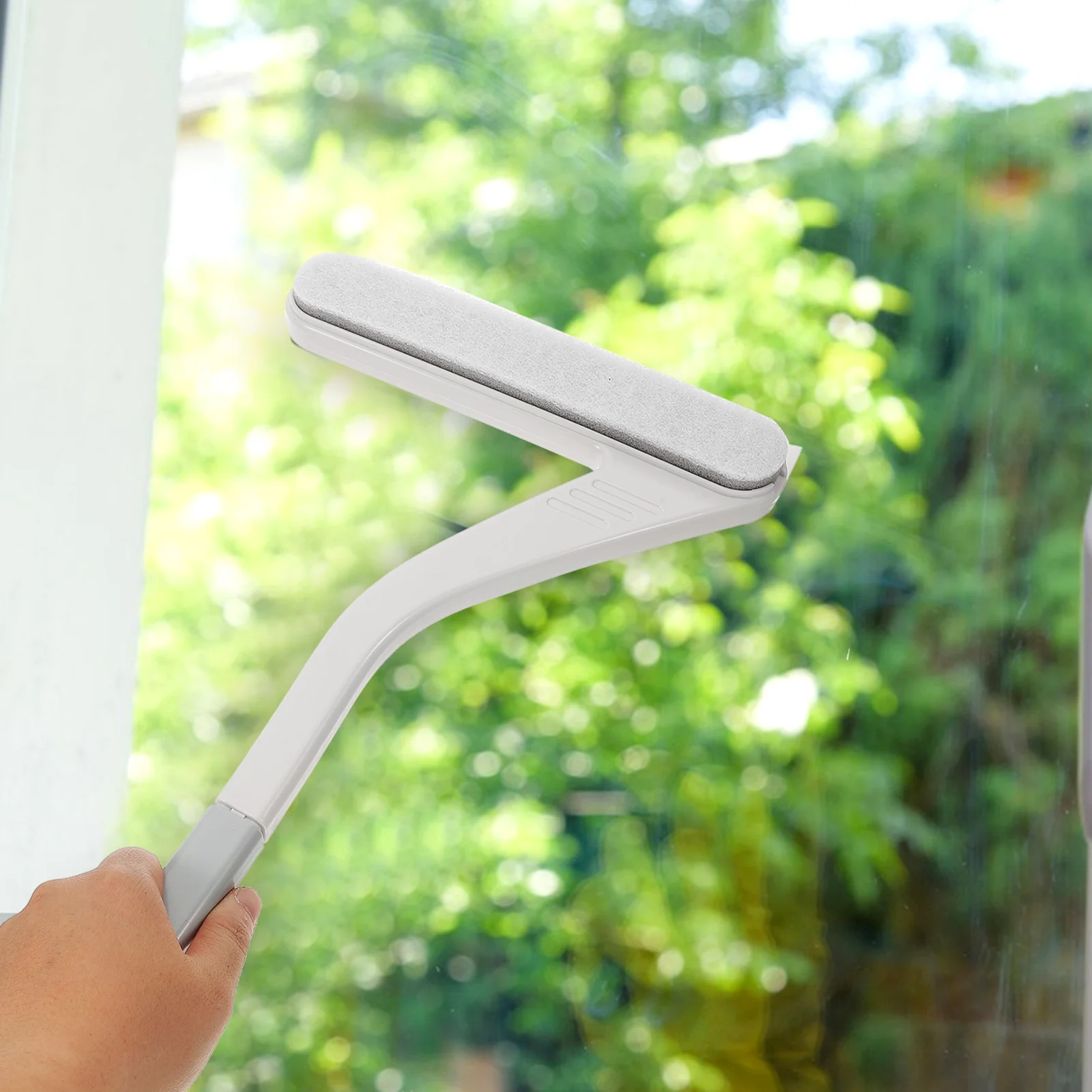

Glass Window Brush Squeegee Handheld Cleaner Shower Door Car Window Bath Kitchen Sturdy Lightweight Removing Stains Glass