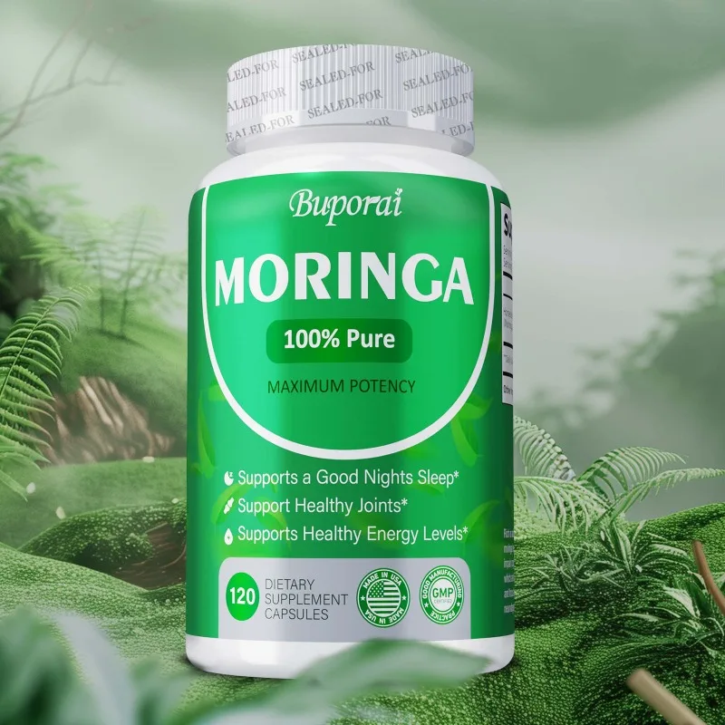 

Moringa Capsules - Immune System Energy & Metabolism Natural Anti-inflammatory Detox Antioxidant