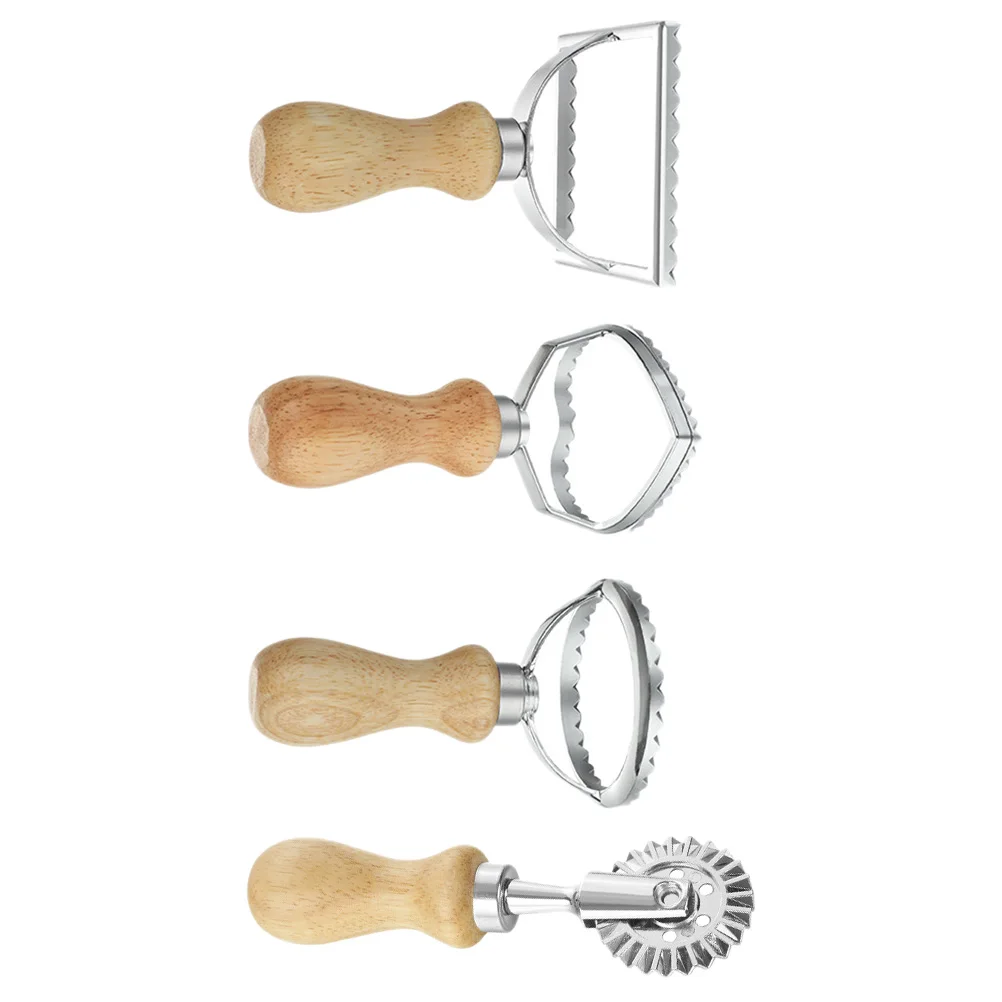 

4 Pcs Cookie Mold Biscuit Maker Dumpling Skin Maker Baking Gadget Cake Cutting Device Dough Shaper High Quality Stable Various