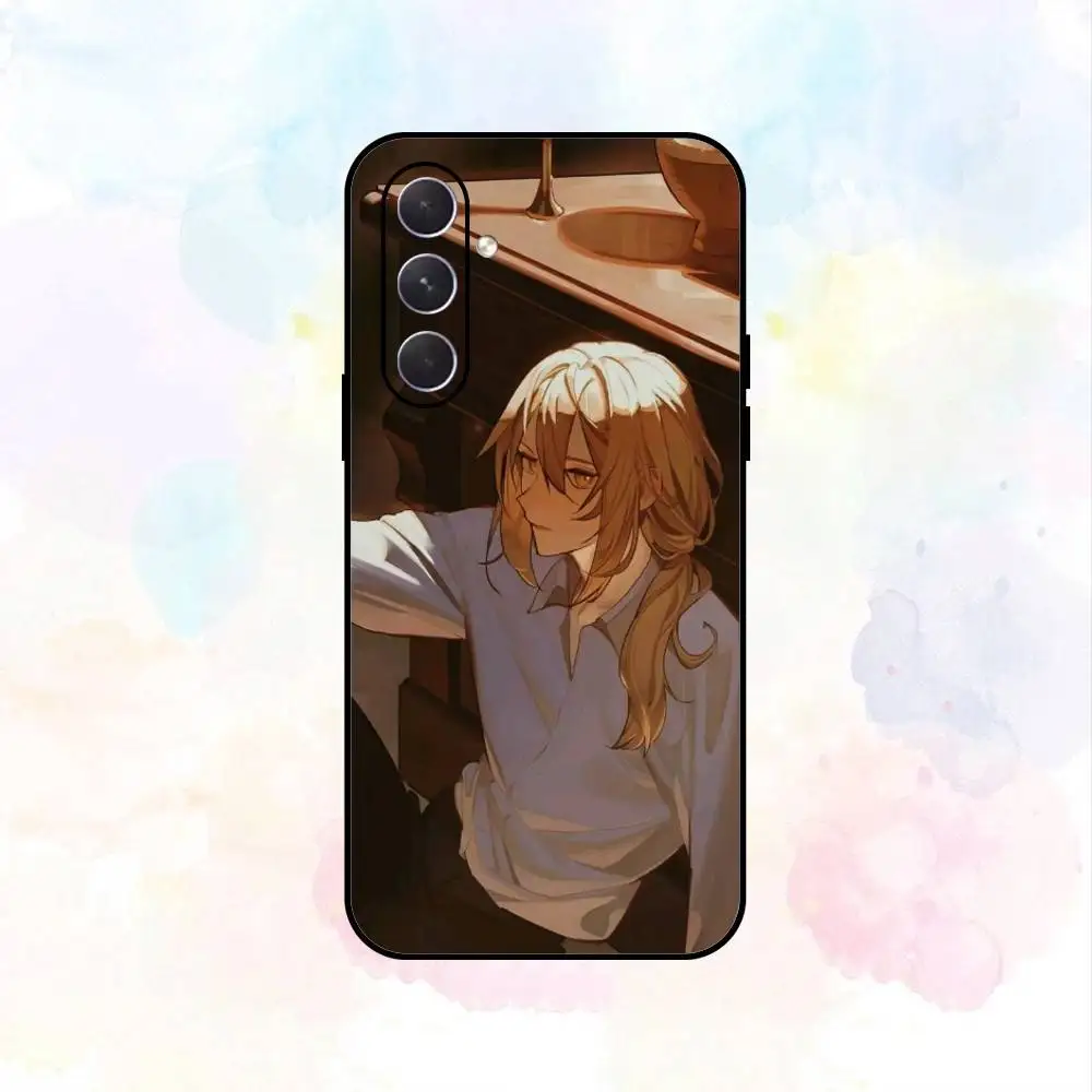 حافظة هاتف The Beginning After End لهاتف سامسونج جالاكسي A73، A72، A71، A70، A53، A52، A51، غلاف أسود ناعم آخر