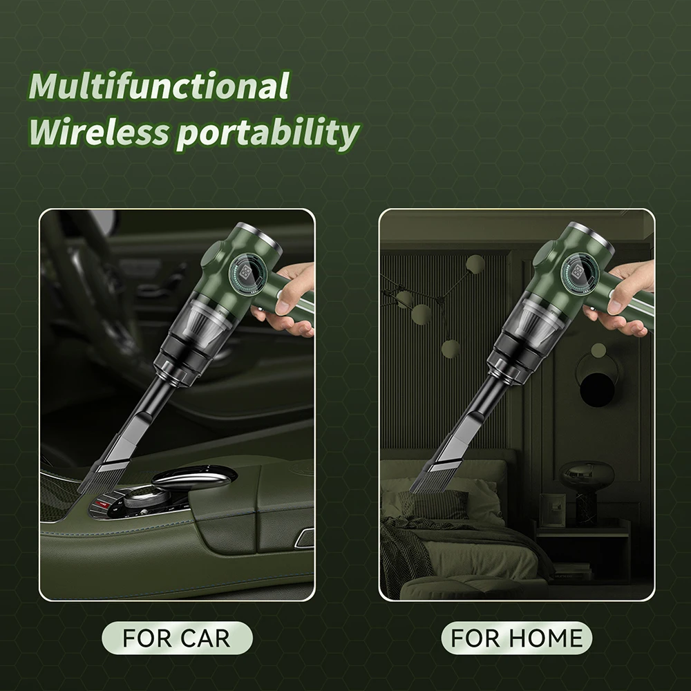 New 29000Pa Wireless Car Vacuum Cleaner Portable Vacuum Cleaner Handheld Mini Car Powerful Vacuum Cleaner For Car Home Appliance