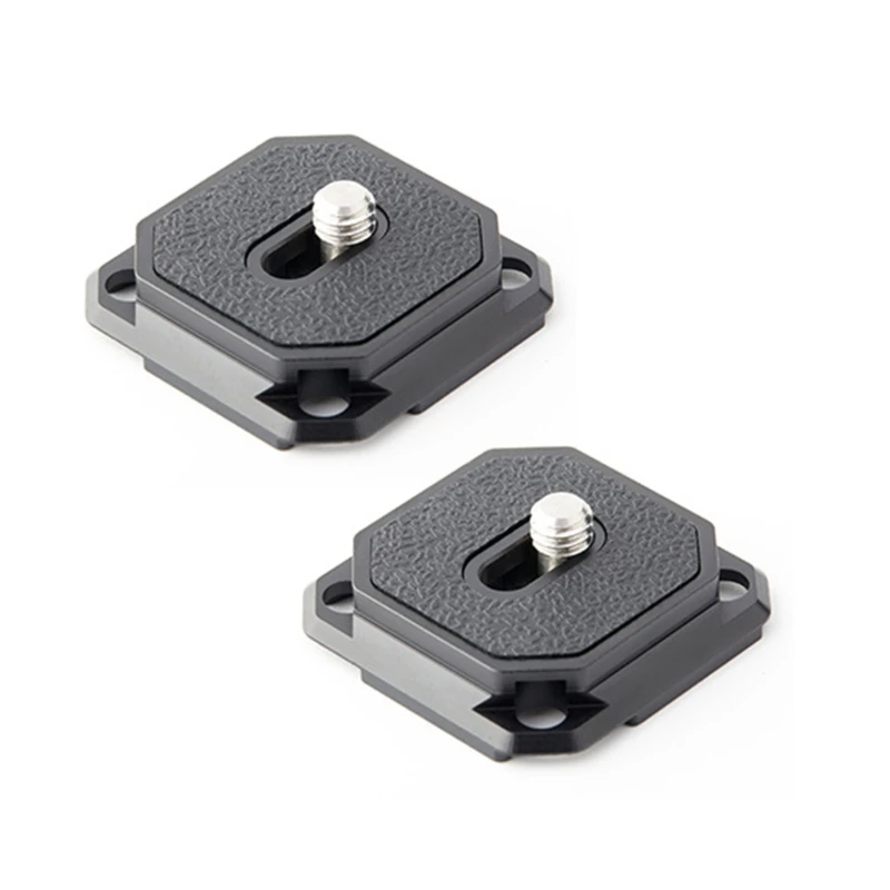 2pcs Quick Release Camera Plate 38mm Square Arca Type Mount for Shoulder Strap Drop Shipping