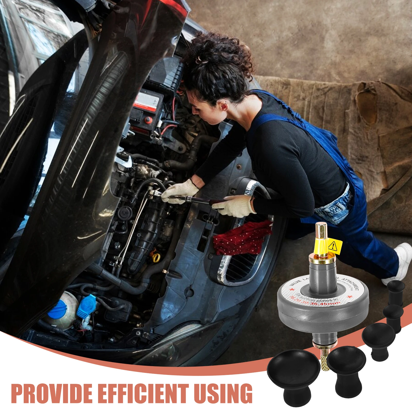 

Air Operated Valve Grinding Automotive Engine Valve Repair Tool Precision Durable Multi-Functional Car Auto Valves Grinding Kit