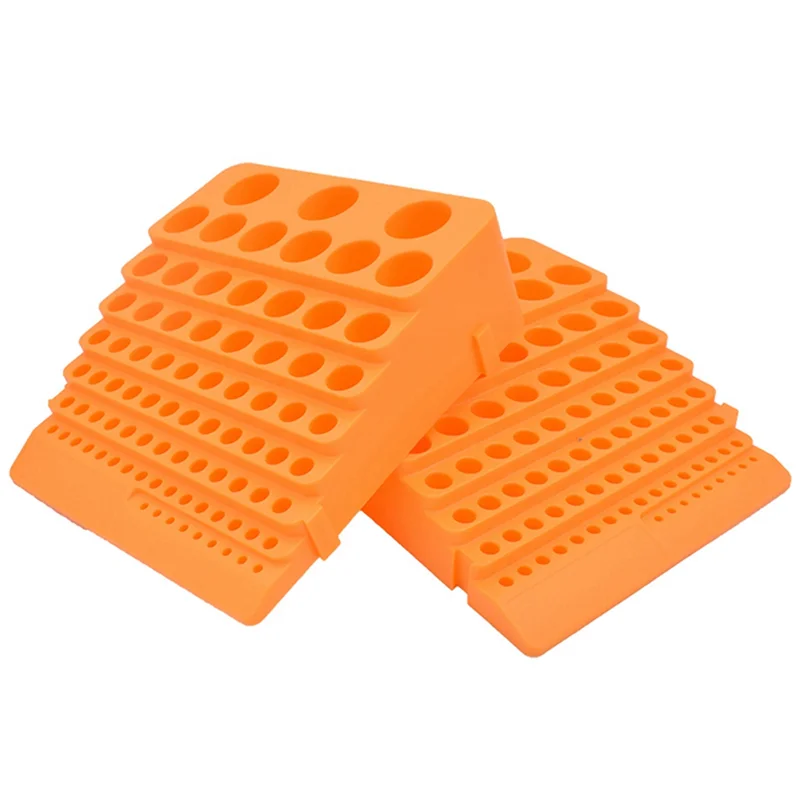 

Exquisite-Dril Storage Box Collecting Case For Milling Cutter CNC Tool U Drill Parts 2Piece