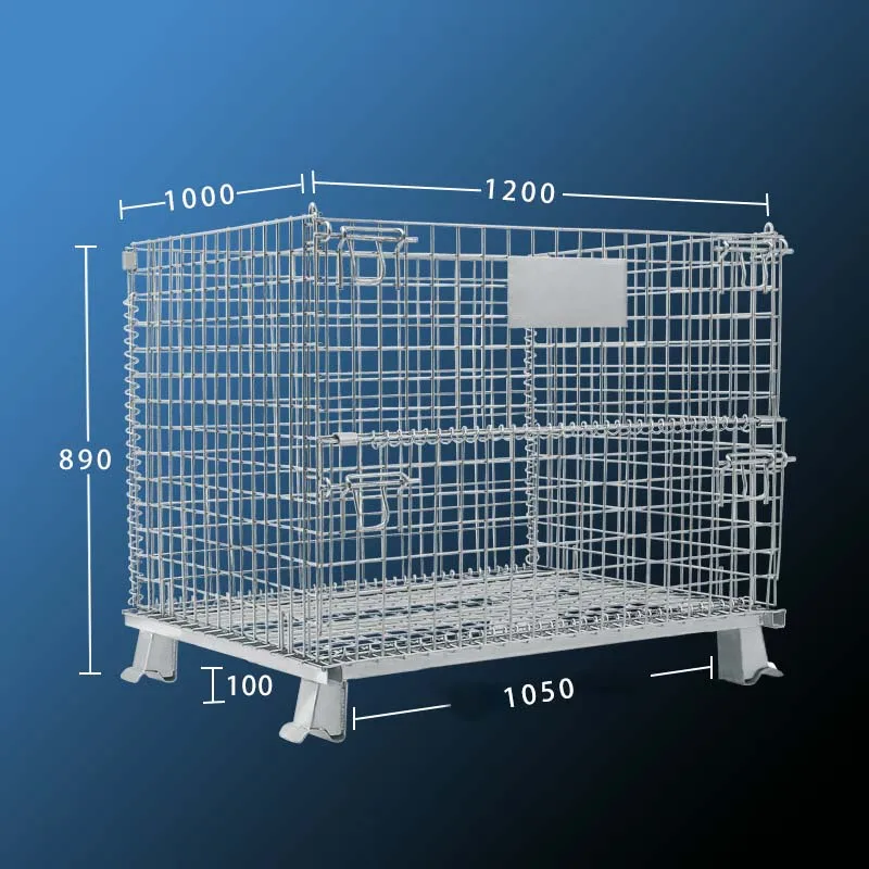 Hot Sale Large Size Strong Loading Capacity Foldable Storage Cage