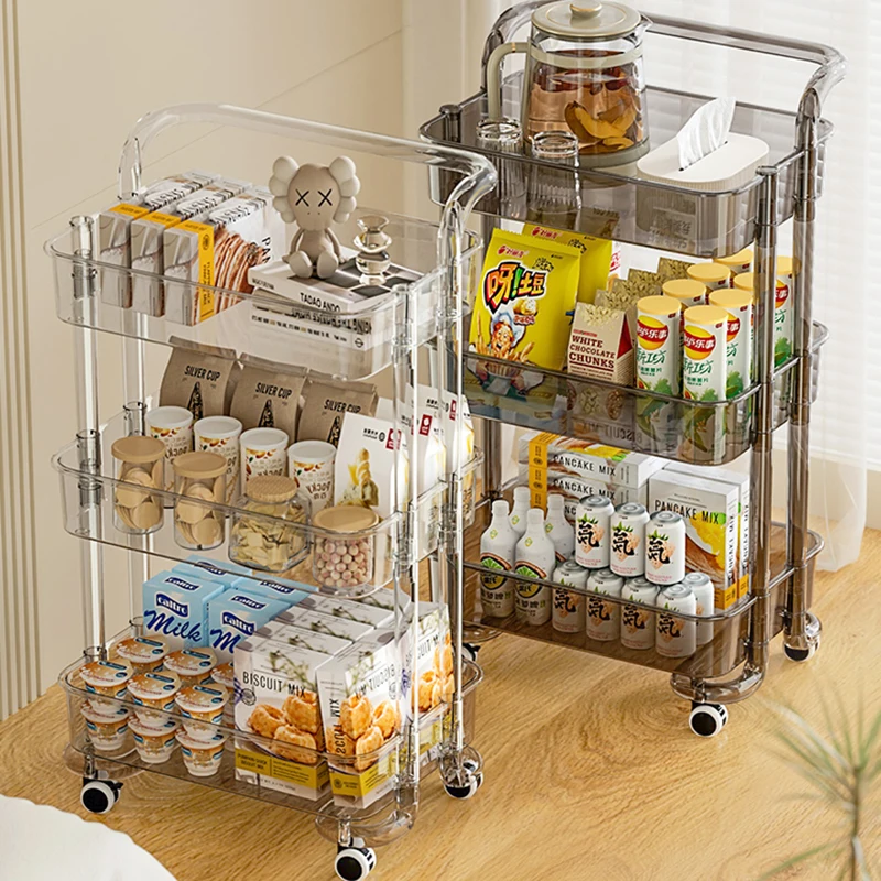 

Storage Basket Islands Organizer Apartment Grocery Candy Trolleys Fashion Ultralight Verdulero Organizador Kitchen Furniture