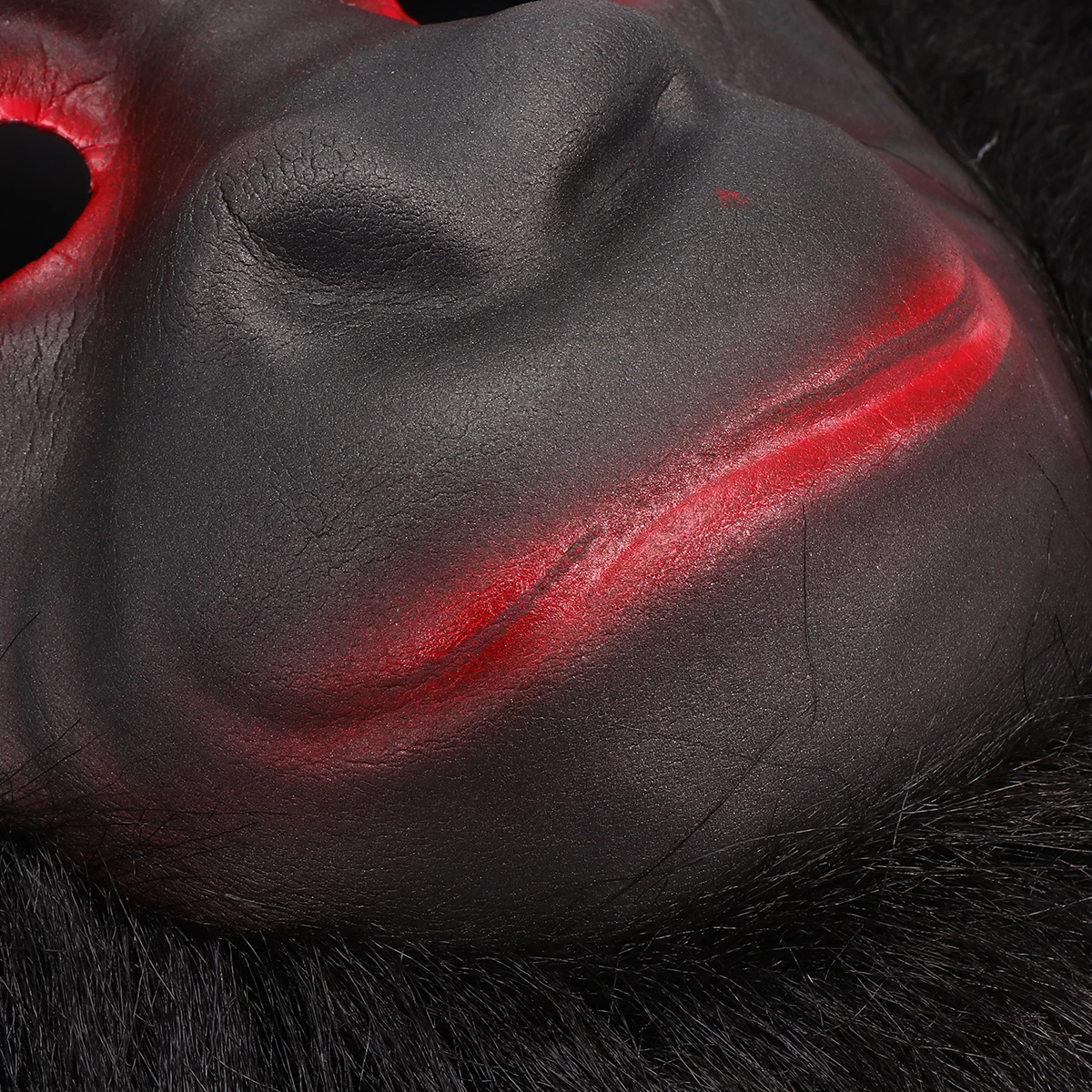 

3pcs Animal Masks Cloth Plastic Funny Chimpanzee Mask for Halloween Party Festival Decoration Prop Breathable for Adults