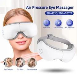 Air Pressure Vibration Eye Massager Relieves Eye Fatigue Eyes Patch Eyes Massage Healing Music Eye Fatigue Relief Massage