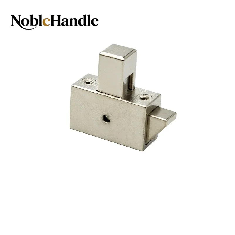 DK637 Zinc Alloy Push‑Pull Automatic Latch Lock, Press‑Type Button Cabinet Box Latch for Case Storage Open‑Pack Hardware