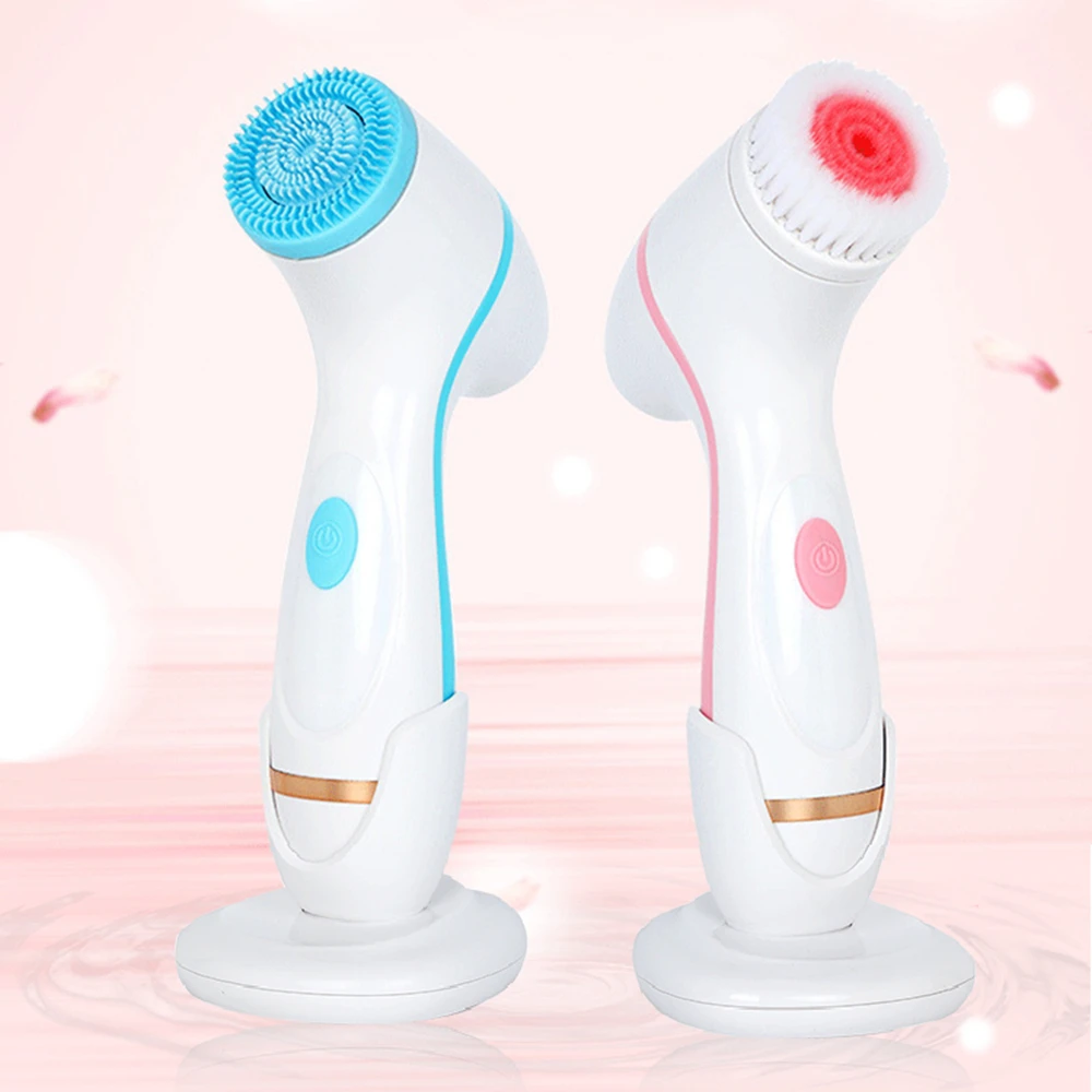 

Automatic Deep Facial Cleansing Brush Electric Face Cleanser Pore Cleaner Ultrasonic Washing Cleanser Tool