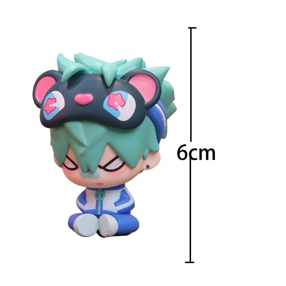 أنيمي إيفان الشكل حتى عمل الشكل لطيف سلاسل المفاتيح البلاستيكية نماذج سوا تمثال ظهره الملحقات حتى نظرة أرقام اللعب الهدايا #5