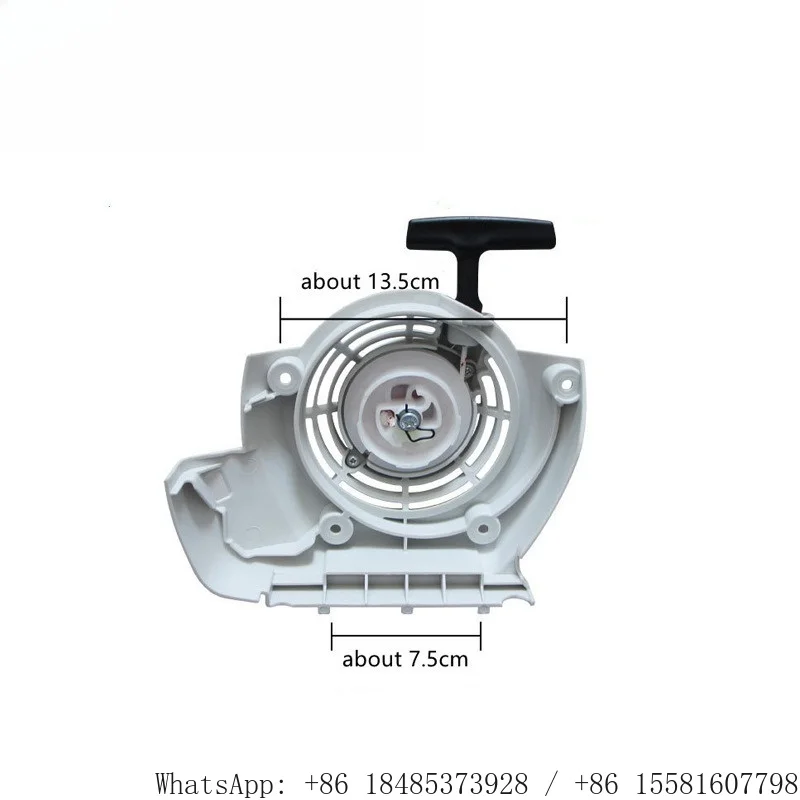 Recoil Pull Start Starter Assembly Trimmer Pull Starter Cover Aftermarket Replacement Garden Power Tool Accessory