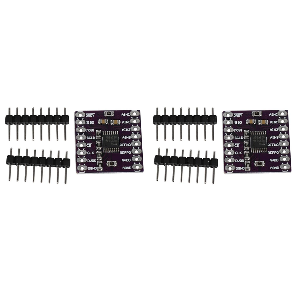 N34R-2X Cjmcu-1220 Ads1220 Adc I2C Low Power 24 Bit A/D Converter