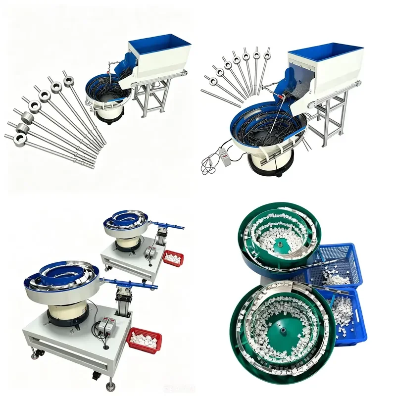 for Metal Steel Pipe Vibrating Bowl Feeder Max Diameter 600mm Multi Size Universal Vibrating Feeder Matching Hopper
