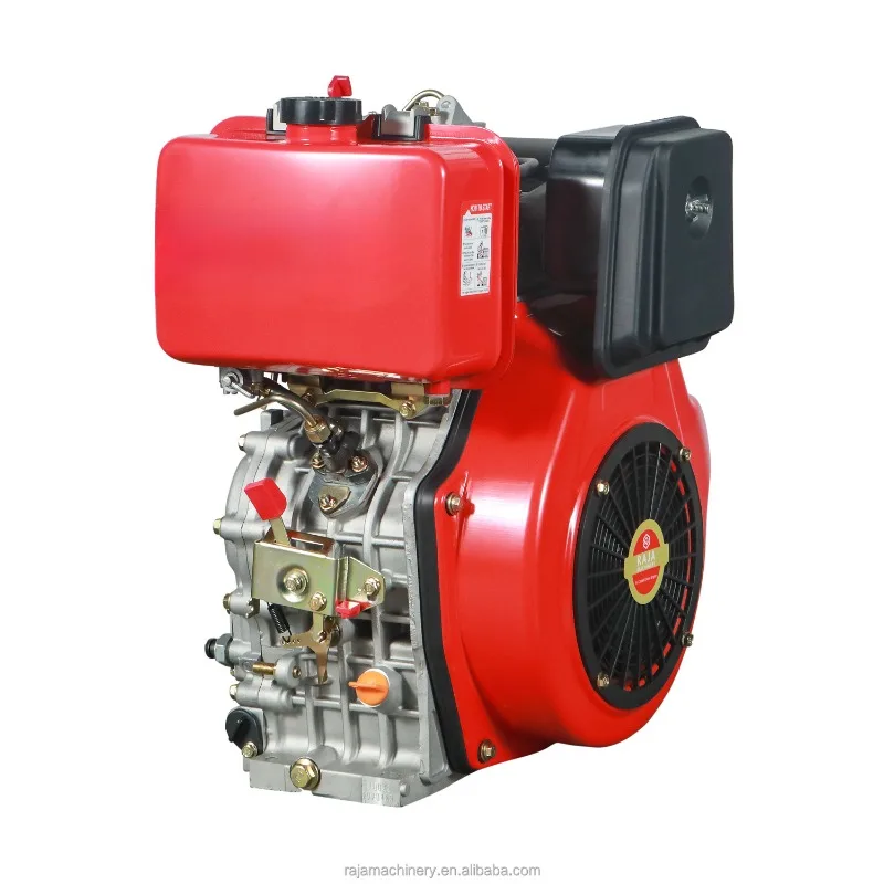 Air-cooled Diesel Fuel Electric Small 17 Hp 12KW Machinery Engines Ce Air Cooled  Engine Power Support