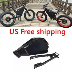 NBpower Promotion Ebike Frame Black Electric NBEbike Frame for 3000W 5000W 8000W Electric Bicycle Waterproof Inside Battery